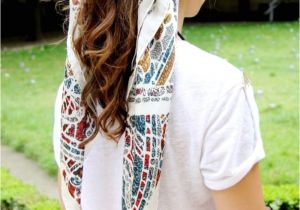 Cute Hairstyles On Jeans 7 Ponytail 7 Different Ways to Wear A Scarf This Winter