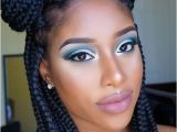 Cute Hairstyles to Do with Box Braids 50 Exquisite Box Braids Hairstyles that Really Impress