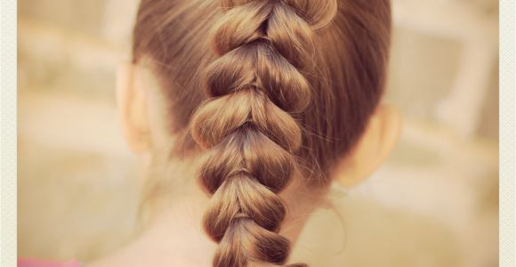 Cute Hairstyles to Do with Braids Pull Through Braid Easy Hairstyles