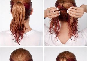 Cute Hairstyles to Do with Wet Hair Get Ready Fast with 7 Easy Hairstyle Tutorials for Wet