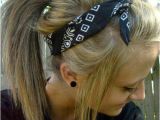 Cute Hairstyles Using A Bandana Nonchalant H¥r Pinterest