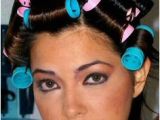 Cute Hairstyles Using Rollers 682 Best Gorgeous In Rollers Images On Pinterest