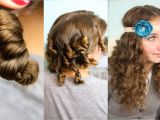 Cute Hairstyles when You Curl Your Hair Cocoon Curls No Heat Curl Hairstyles