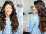 Cute Hairstyles when You Curl Your Hair How to Curl Your Hair In 5 Minutes
