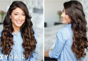 Cute Hairstyles when You Curl Your Hair How to Curl Your Hair In 5 Minutes