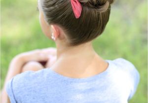 Cute Hairstyles with A Bun Pancaked Bun Of Braids Updo Hairstyles
