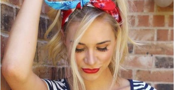 Cute Hairstyles with Bandanas 20 Gorgeous Bandana Hairstyles for Cool Girls