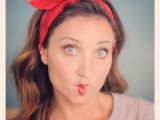 Cute Hairstyles with Bandanas Six Diy 1 Minute Bandana Hairstyles