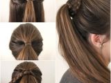 Cute Hairstyles with Clips Quick Cute Ponytail Hairstyles