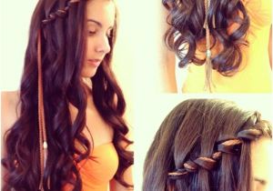 Cute Hairstyles with Hair Extensions Waterfall Braid Hair Archives Vpfashion Vpfashion