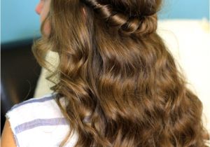 Cute Hairstyles with Headbands Headband Twist Half Up Half Down Hairstyles