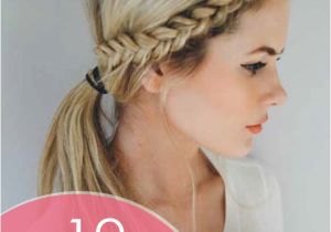 Cute Hairstyles with Just A Hair Tie 20 Easy and Quick Braided Hairstyles Anyone Can Pull F