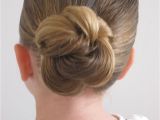 Cute Hairstyles with Just A Hair Tie Loopy Looking Bun Did It