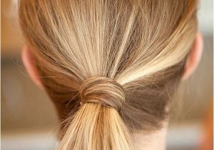 Cute Hairstyles with One Hair Tie 24 astuces Super Simples Pour Vous Coiffer tous Les Jours