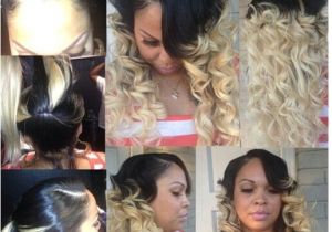Cute Hairstyles with Sew Ins Sew In Cute Curly Ombred [style It] Pinterest