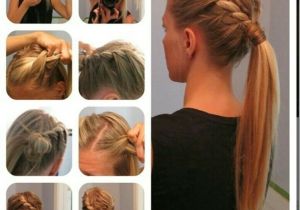 Cute Hairstyles with Steps 15 Cute and Easy Ponytail Hairstyles Tutorials Popular