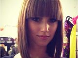 Cute Hairstyles with Straight Across Bangs 15 Cute Short Straight Hairstyles