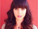 Cute Hairstyles with Straight Across Bangs 40 Cute Styles Featuring Curly Hair with Bangs