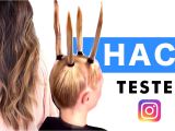 Cute Hairstyles You Can Do In Under 10 Minutes â 2 Minute Home Hair Cut ð Instagram Hack Tested â Hairstyles