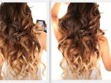 Cute Hairstyles You Can Do In Under 10 Minutes â Big Fat Voluminous Curls Hairstyle How to soft Curl
