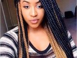 Cute Hairstyles You Can Do with Box Braids Medium Box Braids with Red Highlights Hairstyles