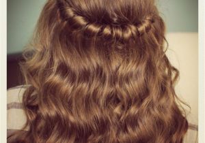 Cute Half Up and Half Down Hairstyles Headband Twist Half Up Half Down Hairstyles