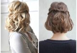 Cute Half Up Hairstyles for Short Hair Half Up Down Hairstyles for Short Hair Hairstyles