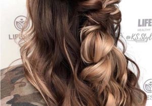Cute Holiday Hairstyles Creative Half Up Balayage Hairstyles Ideas for 2019
