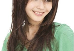 Cute Japanese Hairstyles for Medium Length Hair Long Brown Hair Love the Layers Around the Face Go to