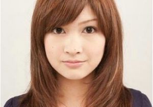 Cute Japanese Hairstyles for Round Face Round Face Medium Long asian Hairstyle