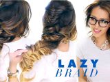 Cute Lazy Hairstyles for Short Hair Lazy Girl Braid is A Blessing to All the Women the