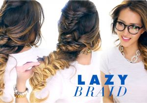 Cute Lazy Hairstyles for Short Hair Lazy Girl Braid is A Blessing to All the Women the