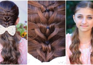Cute Little Girl Hairstyles for Picture Day Mermaid Heart Braid