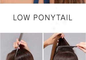 Cute Low Ponytail Hairstyles 20 Cute Styles for Long Hair
