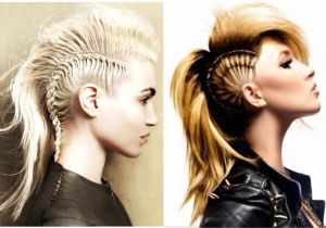 Cute Mohawk Hairstyles for Long Hair Mohawk Hairstyles for Women with Long Hair