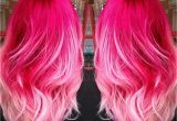 Cute Pink Highlights Hot Pink Baby Pink Ombre Hair â¡ Hair Ideas