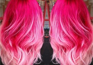 Cute Pink Highlights Hot Pink Baby Pink Ombre Hair â¡ Hair Ideas