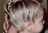 Cute Ponytail Hairstyles for Little Girls Little Girl’s Hairstyles French Braid Twist Around
