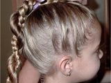 Cute Ponytail Hairstyles for Little Girls Little Girl’s Hairstyles French Braid Twist Around