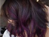 Cute Purple Highlights Purple Ends Hair Color Ideas