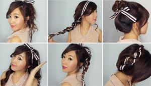 Cute Ribbon Hairstyles 6 Easy Ribbon Hairstyles