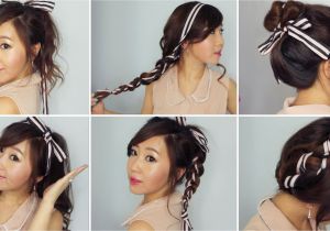 Cute Ribbon Hairstyles 6 Easy Ribbon Hairstyles