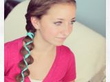 Cute Ribbon Hairstyles Ribbon Accented Loony Braid Hairstyle Ideas