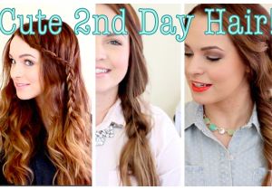 Cute Second Day Hairstyles Cute without Trying Second Day Hair