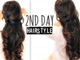 Cute Second Day Hairstyles Updos for Long Hair Graduation