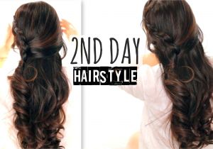 Cute Second Day Hairstyles Updos for Long Hair Graduation
