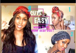 Cute Simple Hairstyles Youtube 3 Easy & Cute Ways to Wear Your Turban Headwrap
