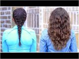 Cute Simple Hairstyles Youtube Boxer Braid No Heat Curls Cute Girls Hairstyles