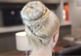 Cute sock Bun Hairstyles sock Bun Curls