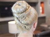 Cute sock Bun Hairstyles sock Bun Curls